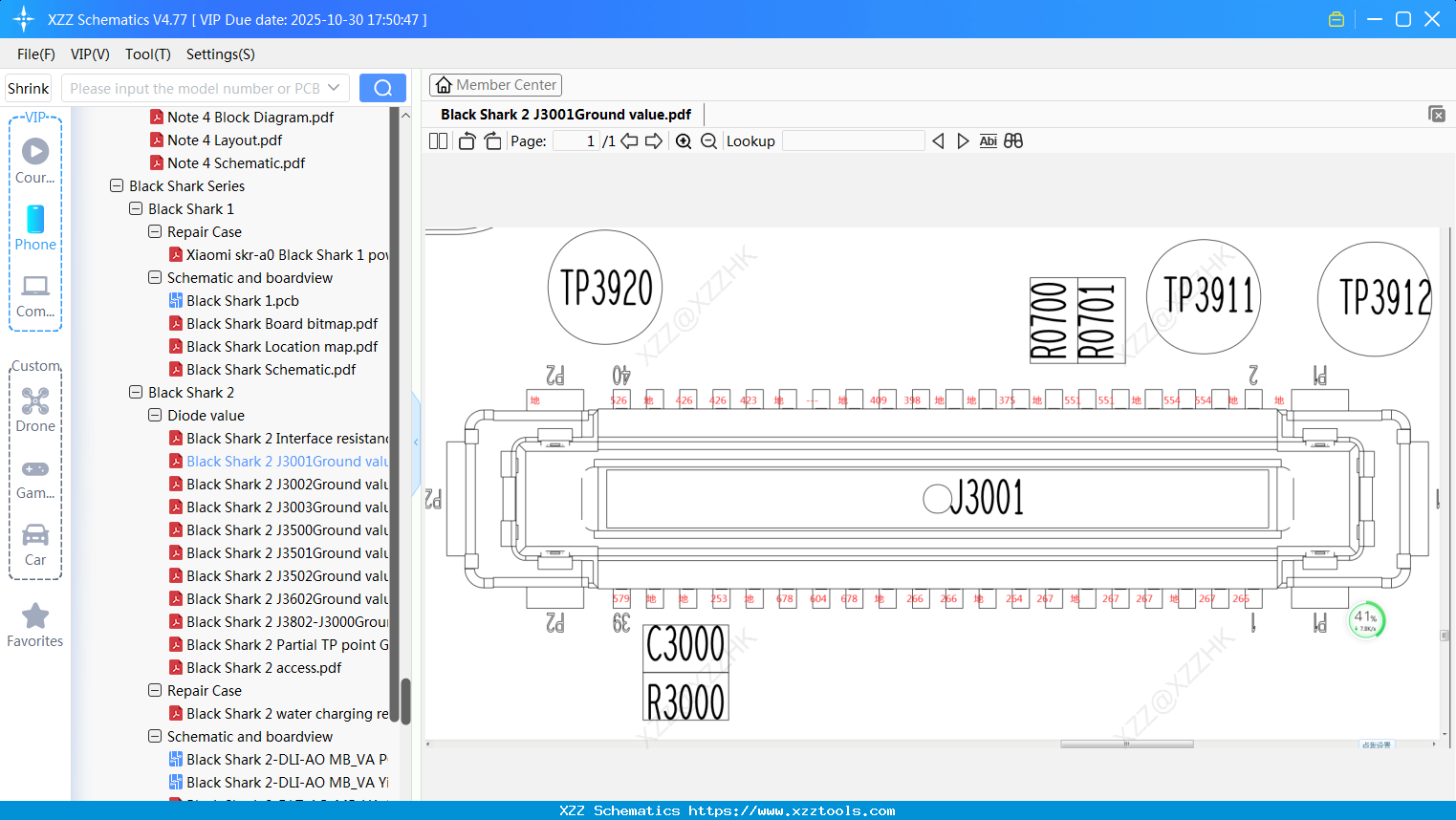 Xiaomi Black Shark 2 J3001Ground Value